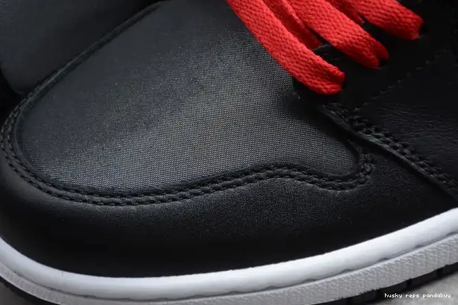 Rep Husky Air OG Jordan Retro Satin 1 High 555088-060 Black 0505